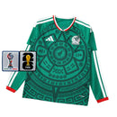 Camiseta Manga Larga Selección México 2026 Versión Aficionado Hombre - Verde