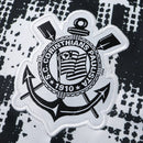 Camiseta Corinthians Prepartido 2026/27 Versión Aficionado Hombre - Negro Blanco