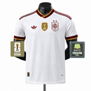 Camiseta Selección España Visitante 2 Estrellas Campeón del Mundo Copa del Mundo 2026 Versión Jugador - Beige