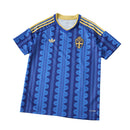 Camiseta Selección Suecia Copa del Mundo Visitante 2026 Versión Aficionado - Azul