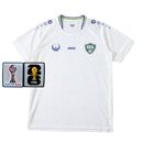 Camiseta Selección Uzbequistão Visitante Copa del Mundo 2026 Versión Aficionado - Blanco