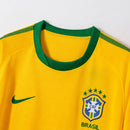 Camiseta Retro 2010 Selección Brasileña I Hombre - Amarillo