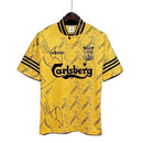 Camiseta Retro Liverpool 1993-1996 Versión Aficionado Hombre - Amarillo