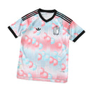 Camiseta de visitante de la selección nacional de Bélgica para el Mundial 2026 - Jugador masculino - Rojo - Rosa