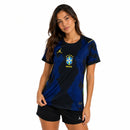 Camiseta Selección Brasileña Visitante Mujer Copa del Mundo 2026 Versión Aficionado - Azul - Brasil