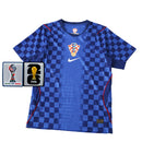Camiseta Selección Croacia Copa del Mundo Visitante 2026 Versión Jugador Hombre -Azul