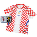 Camiseta Selección Croacia Copa del Mundo Local 2026 Versión Jugador Hombre -Blanco