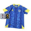 Camiseta Selección da Bosnia Local Copa del Mundo 2026 Versión Aficionado Azul