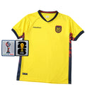 Camiseta Selección Ecuador Local 2026 Versión Aficionado Hombre -Amarillo
