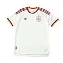 Camiseta Selección España Visitante 2 Estrellas Campeón del Mundo Copa del Mundo 2026 Versión Jugador - Beige