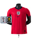 Camiseta Selección Inglaterra Visitante Copa del Mundo 2026 Versión Jugador Hombre - Rojo