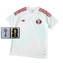 Camiseta Selección QATAR Copa del Mundo 2026 Visitante - Blanco