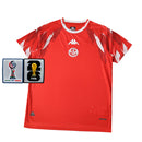Camiseta Selección Tunísia Copa del Mundo 2026 Versión Aficionado - Rojo
