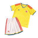 Camiseta y pantalón corto de la selección nacional de Colombia para niños 2026 - Amarillo -