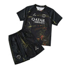 Camiseta + Shorts Niños PSG 25-26 - Negro