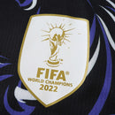 Camiseta + Shorts Niños Selección Argentina Visitante 2026 - Negro