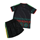 Camiseta y pantalón corto de la selección nacional de Jamaica para niños 2026 - Negro