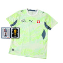 Camiseta de la Selección Nacional de Suiza, Mundial 2026, Versión para Aficionados - Visitante