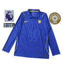 Camiseta Manga Larga Chelsea Local 26/27 Versión Jugador Hombre - Azul