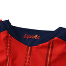 Camiseta Manga Larga Selección España Local 2 Estrellas Campeón Copa del Mundo 2026 Versión Jugador Hombre - Rojo