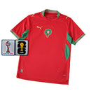 Camiseta Selección Marruecos Local Copa del Mundo 2026 Versión Aficionado - Rojo
