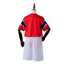 Camiseta + Shorts Niños Noruega Copa del Mundo Local 2026 - Rojo