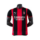Camiseta Milan Local 2026/27 Versión Jugador Hombre - Rojo