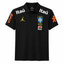 Camiseta Viagem Selección Brasileña - 2026 Versión Aficionado Hombre - Negro