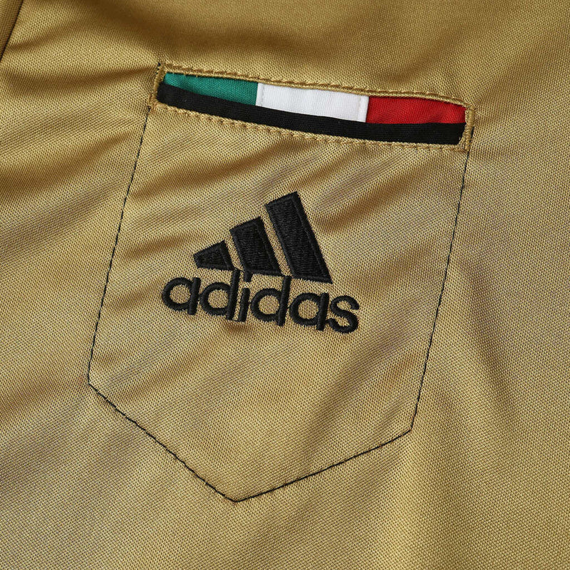 Camiseta retro de aficionado del Milan Third Third III 13/14 para hombre - Dorada