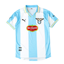Camiseta retro de local de la Lazio I 99/00 para hombre - Azul y blanco