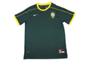 Camiseta retro de portero de la selección brasileña Nike de 1998 para hombre - Verde