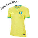 ENTREGA INMEDIATA Brasil Mujer Copa del Mundo 2022 Versión Aficionado -
