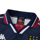 Camiseta retro de manga larga para aficionado del Manchester City 97/98 para hombre