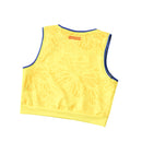 Crooped Selección Colombia 2026 Mujer - Amarillo