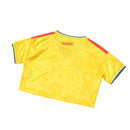 Crooped Selección Colombia 2026 Mujer - Amarillo