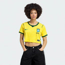 Camiseta recortada de la selección femenina de Brasil para el Mundial de 2026 - Amarilla