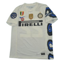 Camiseta Nike Retro de visitante II del Inter de Milán 2010 para hombre - Blanca