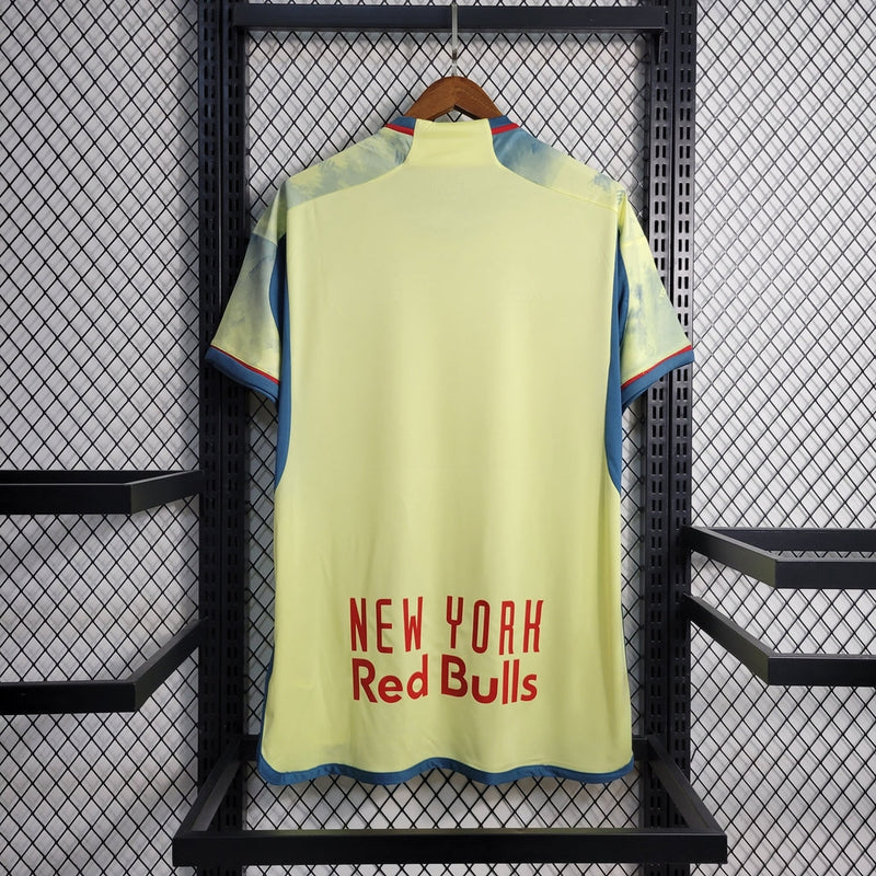 Camiseta Adidas para hombre de aficionado del New York Red Bull Home 23/24 - Colorida
