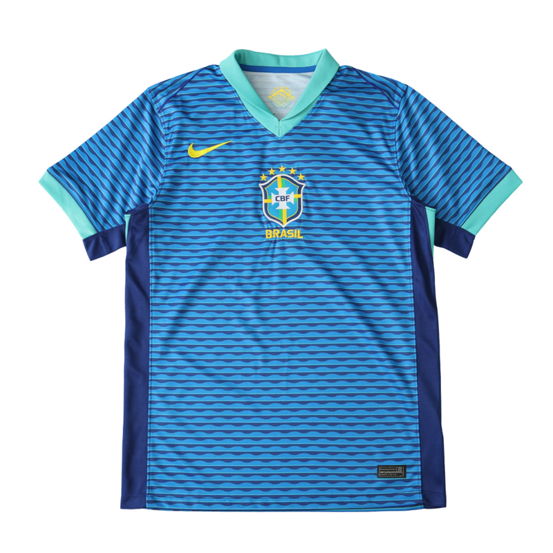 Camiseta de visitante de la selección brasileña 2024/25 (azul) para hombre