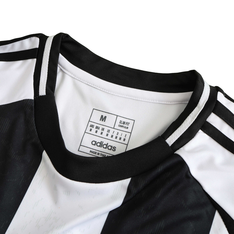 Camiseta de local de la Juventus 24/25 para hombre (blanco y negro)