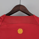 Camiseta Nike de local de la selección nacional de Portugal 22/23 para mujer - Roja y verde