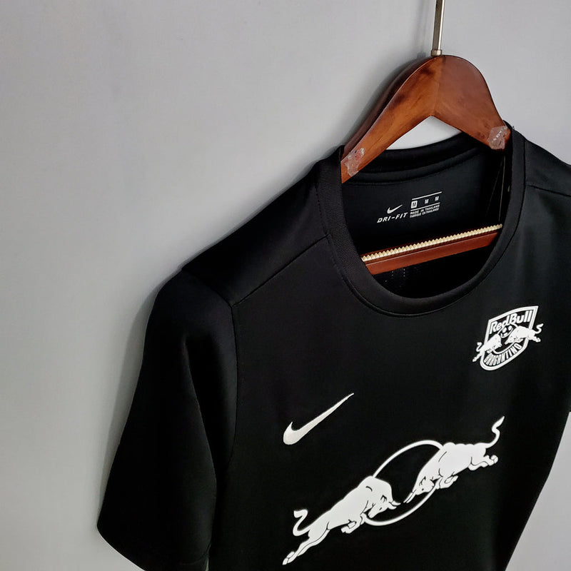 Camiseta Nike de aficionado para hombre del Red Bull Bragantino Home 21/22 - Negra