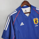 Camiseta retro de la selección nacional de Japón 2002 (local 1) para hombre - Azul