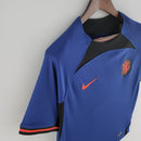 Camiseta Nike de visitante de la selección nacional de Países Bajos 22/23 para hombre - Azul