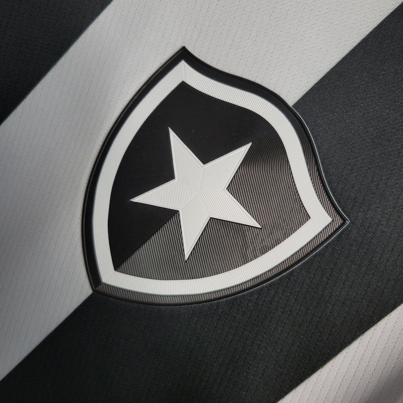Camiseta de aficionado del Botafogo Local 22/23 para mujer - Blanco y negro