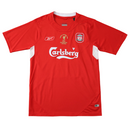 Camiseta retro de local del Liverpool 05/06 para hombre - Roja
