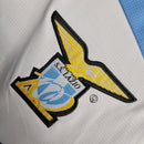 Camiseta de aficionado Puma Lazio Retro Away II 97/98 para hombre - Azul y blanco