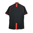 Camiseta retro de aficionado del Manchester United Third Third III 07/08 para hombre - Negra