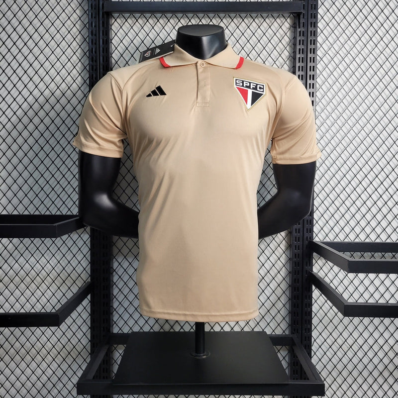Camiseta Adidas Sao Paulo Travel 23/24 para hombre - Beige