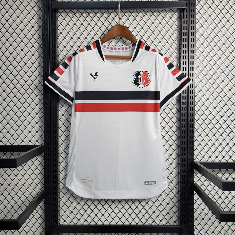 Camiseta de aficionado de Santa Cruz II 23/24 para mujer - Blanca